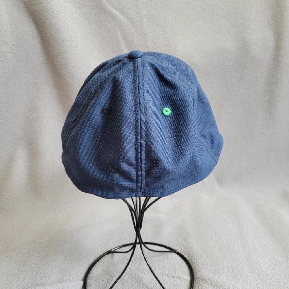 WILLIAM MURRAY Hat Fitted Cap L XL Yupoong Blue Navy Flexfit Logo - Picture 3 of 10